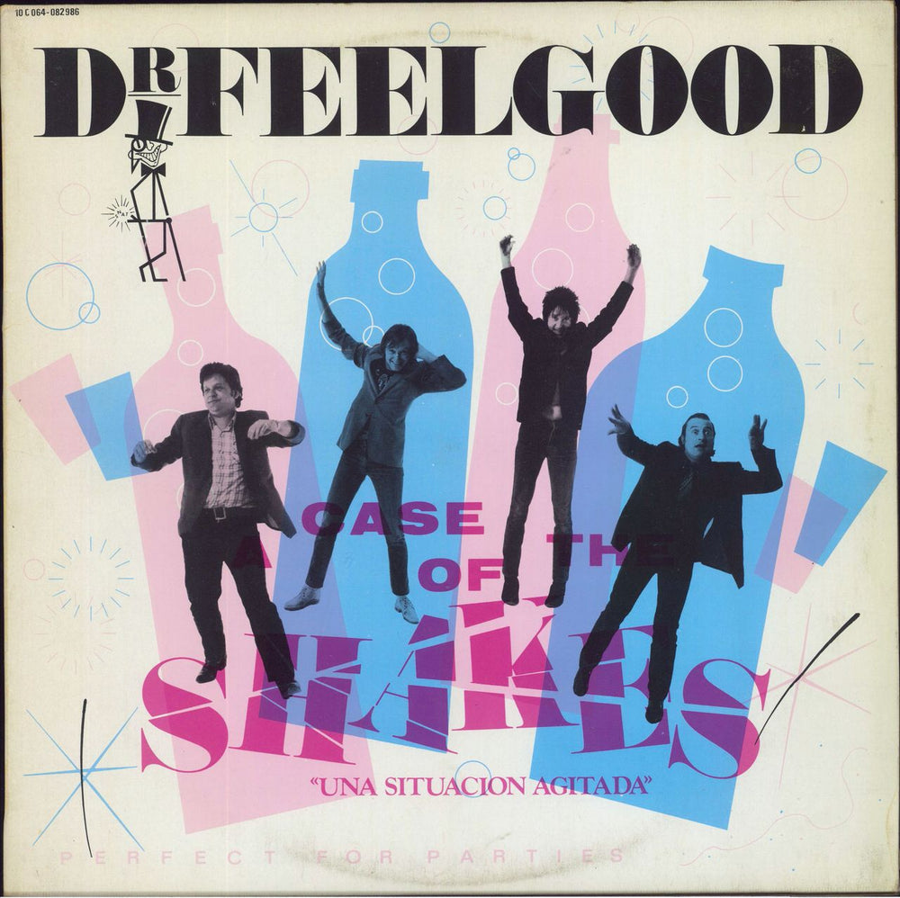 Dr Feelgood A Case Of The Shakes 'Una Situación Agitada' Spanish vinyl LP album (LP record) 10C064-082986