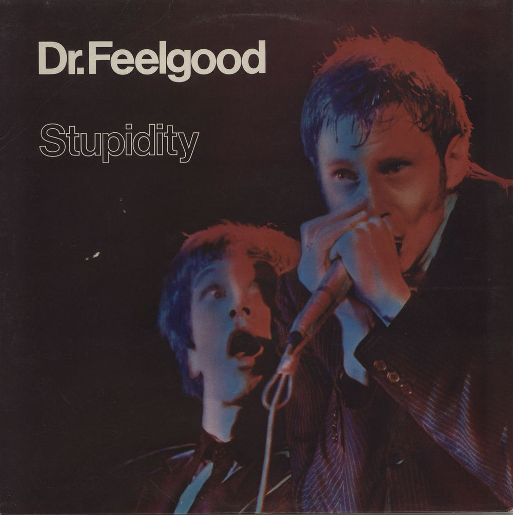 Dr Feelgood Stupidity - 1st UK vinyl LP album (LP record) UAS29990