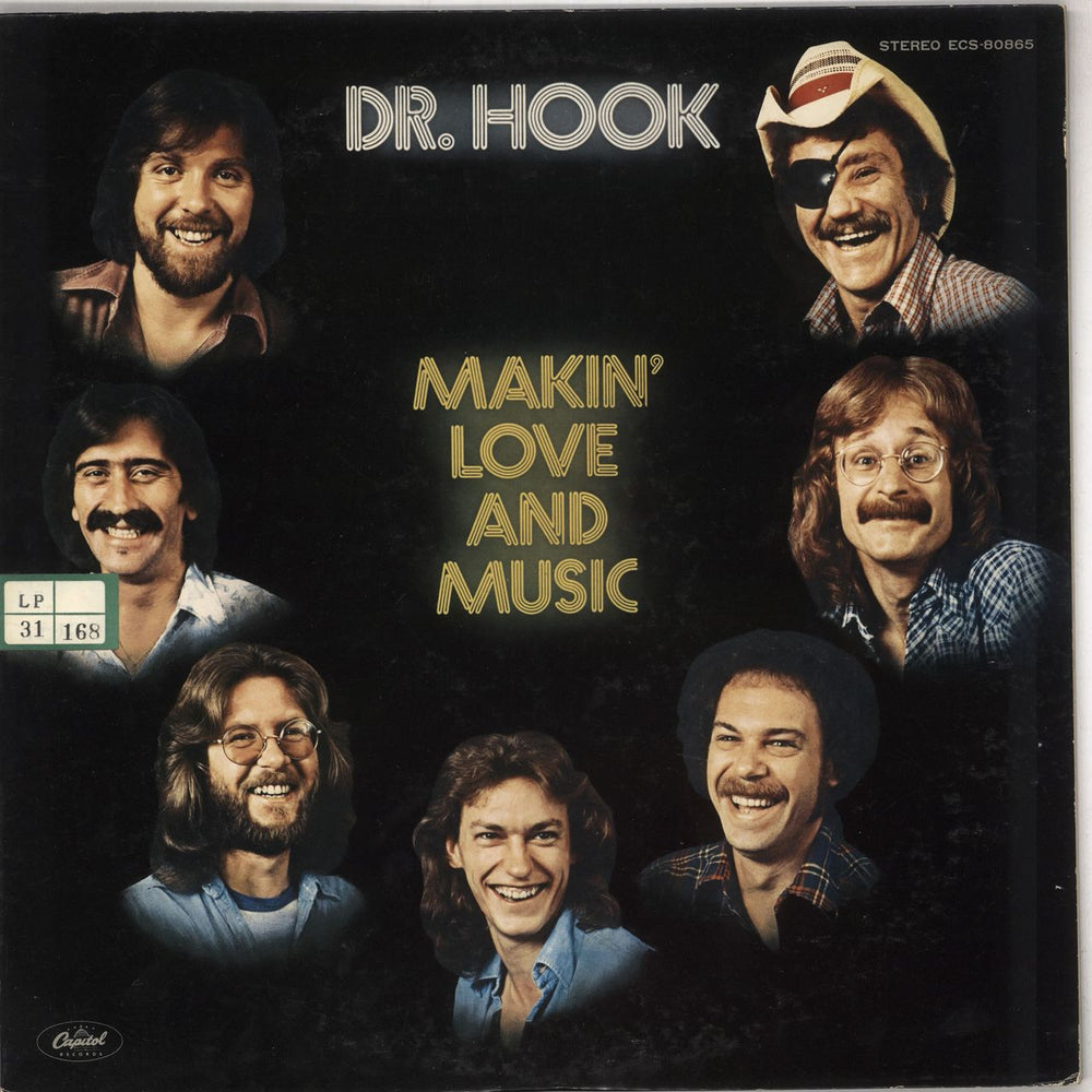 Dr Hook Makin' Love And Music - White label Japanese Promo vinyl LP album (LP record) ECS-80865