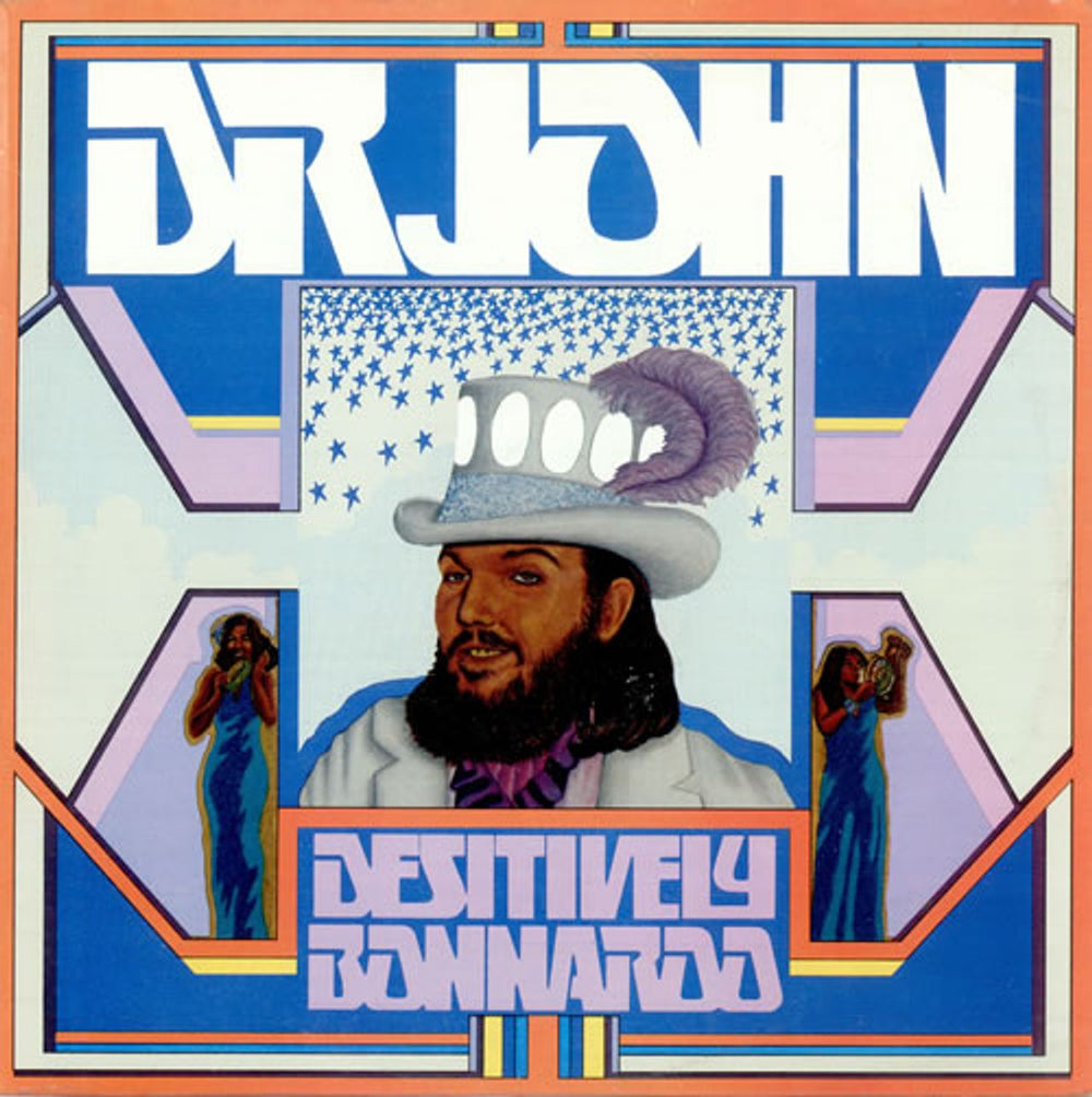 Dr John Desitively Bonnaroo UK vinyl LP album (LP record) K50035