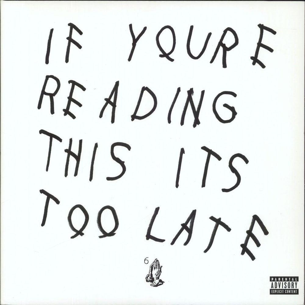 Drake If You're Reading This It's Too Late UK 2-LP vinyl record set (Double LP Album) 0602547973450