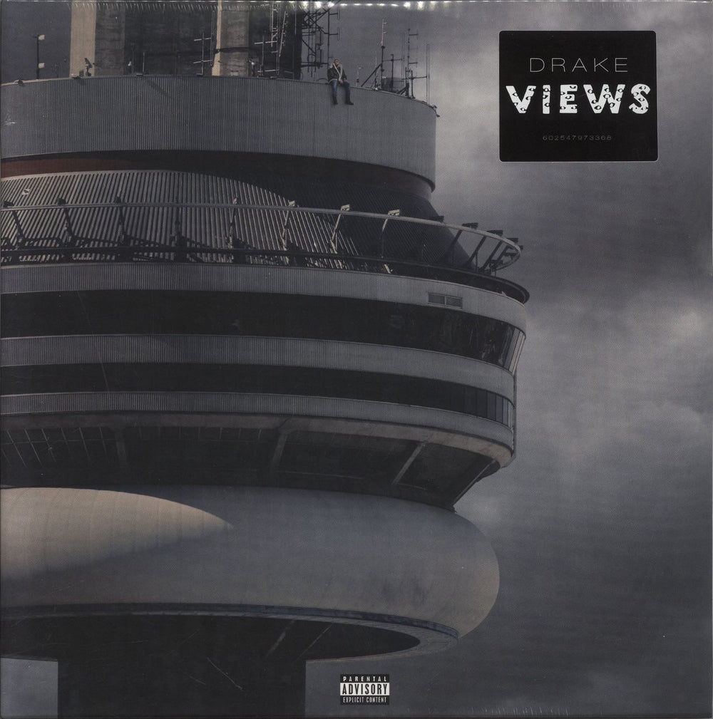 Drake Views UK 2-LP vinyl record set (Double LP Album) 602547973368