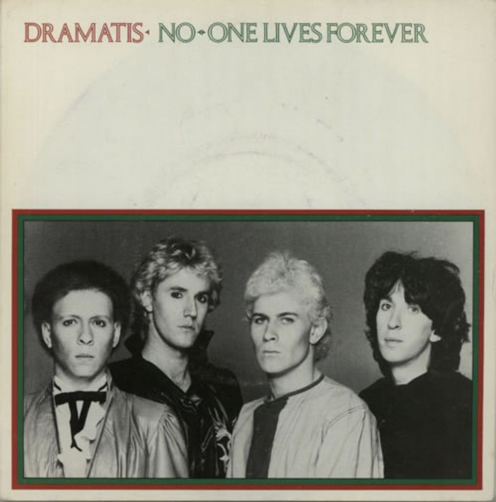 Dramatis No-one Lives Forever UK 7" vinyl single (7 inch record / 45) XPRES63