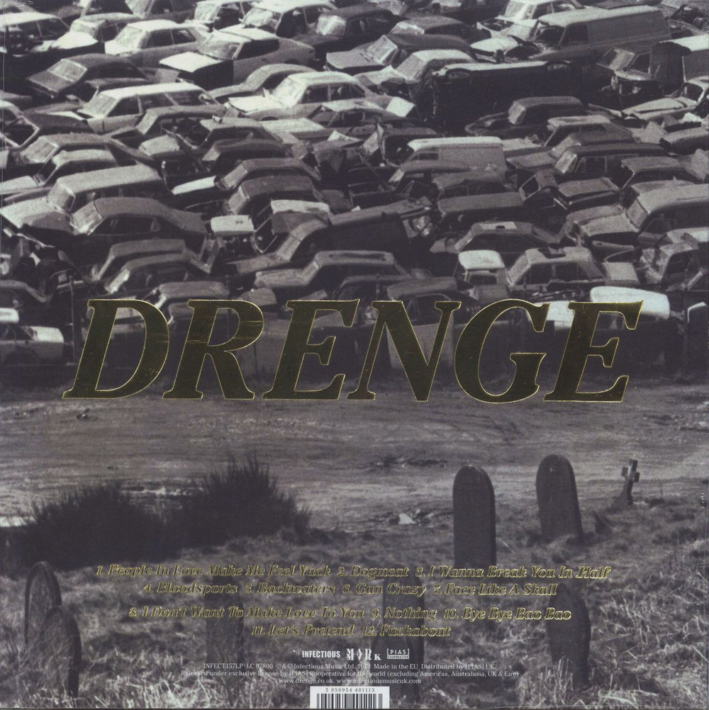 Drenge Drenge - Sealed UK vinyl LP album (LP record) 5050954401113