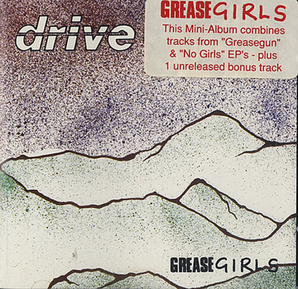 Drive (UK) Greasegirls UK CD album (CDLP) FST013CD