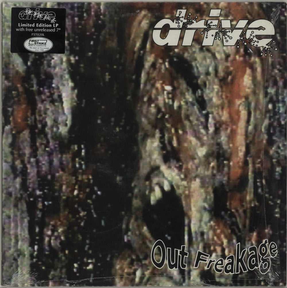 Drive (UK) Out Freakage + 7" UK vinyl LP album (LP record) FST020