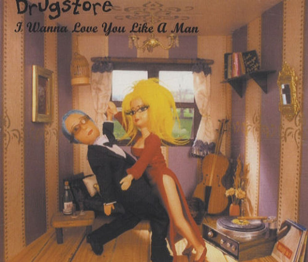 Drugstore I Wanna Love You Like A Man UK CD single (CD5 / 5") WARMCD10