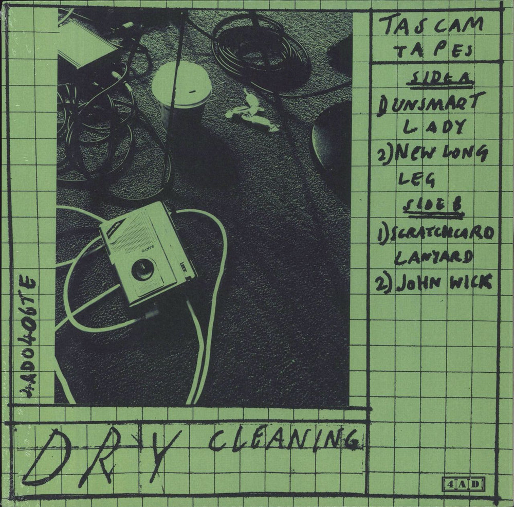 Dry Cleaning Tascam Tapes UK 12" vinyl single (12 inch record / Maxi-single) 4AD0406TE