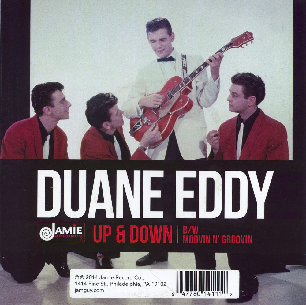 Duane Eddy Moovin N' Groovin - RSD14 US 7" vinyl single (7 inch record / 45) 647780141112