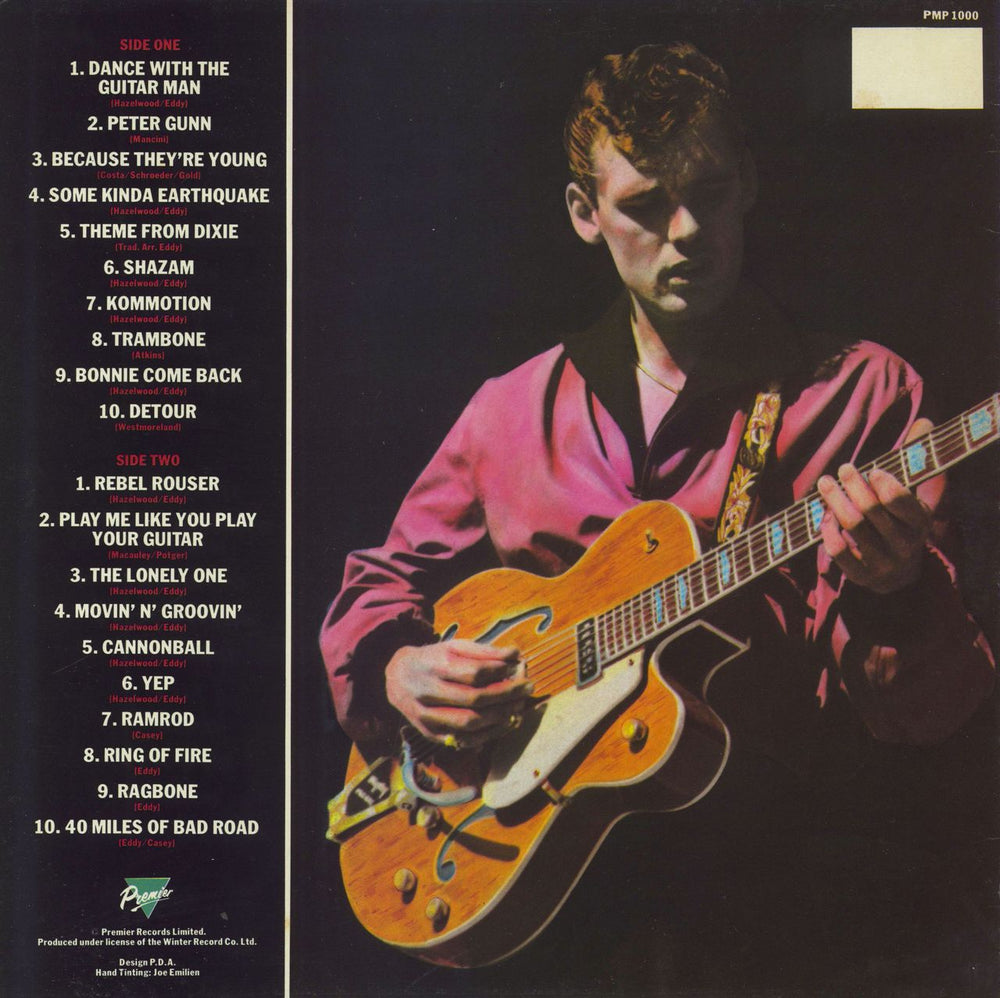 Duane Eddy Shazam - 20 Great Tracks UK vinyl LP album (LP record)