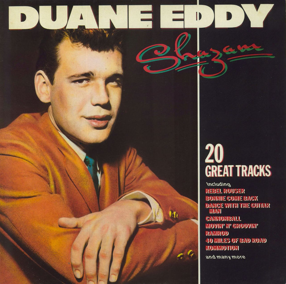 Duane Eddy Shazam - 20 Great Tracks UK vinyl LP album (LP record) PMP1000