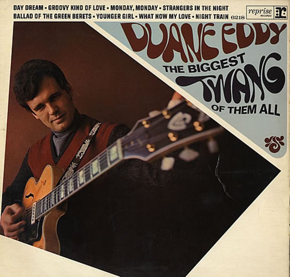 Duane Eddy The Biggest Twang Of Them All UK vinyl LP album (LP record) RLP6218