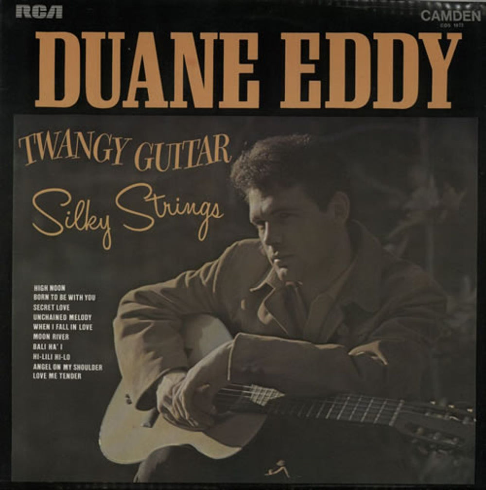 Duane Eddy Twangy Guitar Silky Strings UK vinyl LP album (LP record) CDS1072