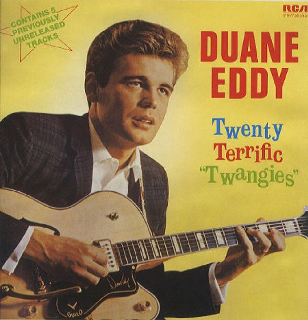 Duane Eddy Twenty Terrific 'Twangies' UK vinyl LP album (LP record) NL89318