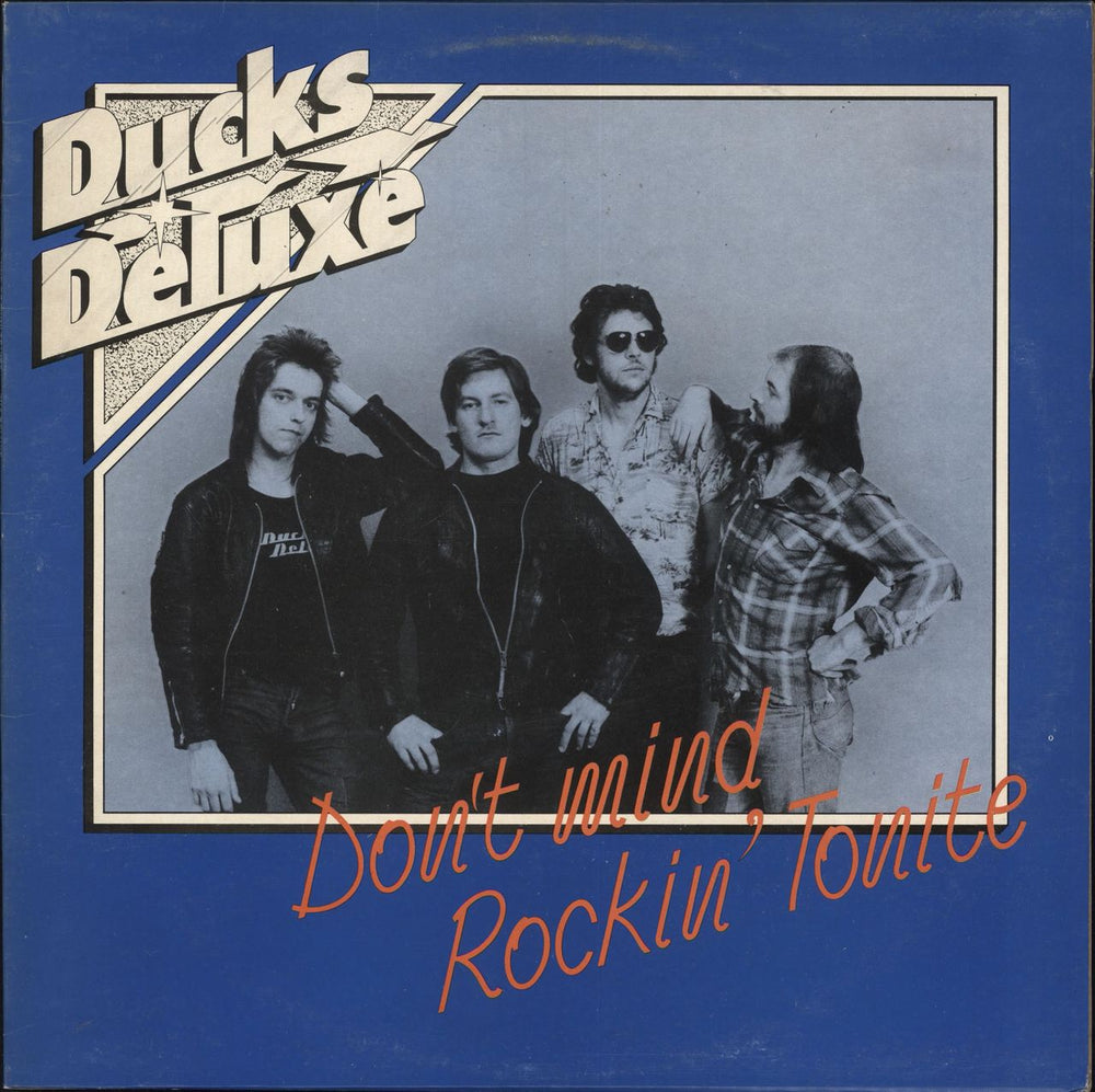 Ducks Deluxe Don't Mind Rockin' Tonite UK vinyl LP album (LP record) PL25132