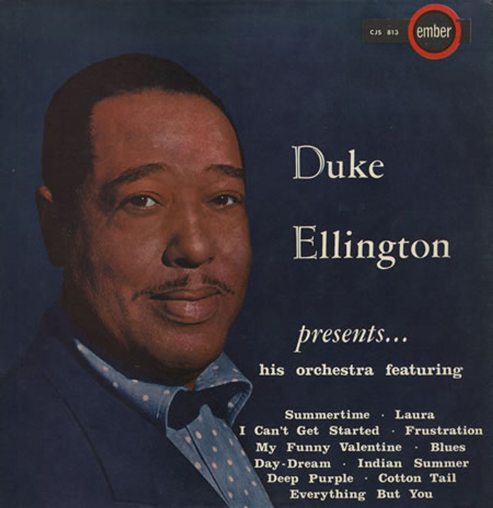 Duke Ellington Duke Ellington Presents ... UK vinyl LP album (LP record) CJS813