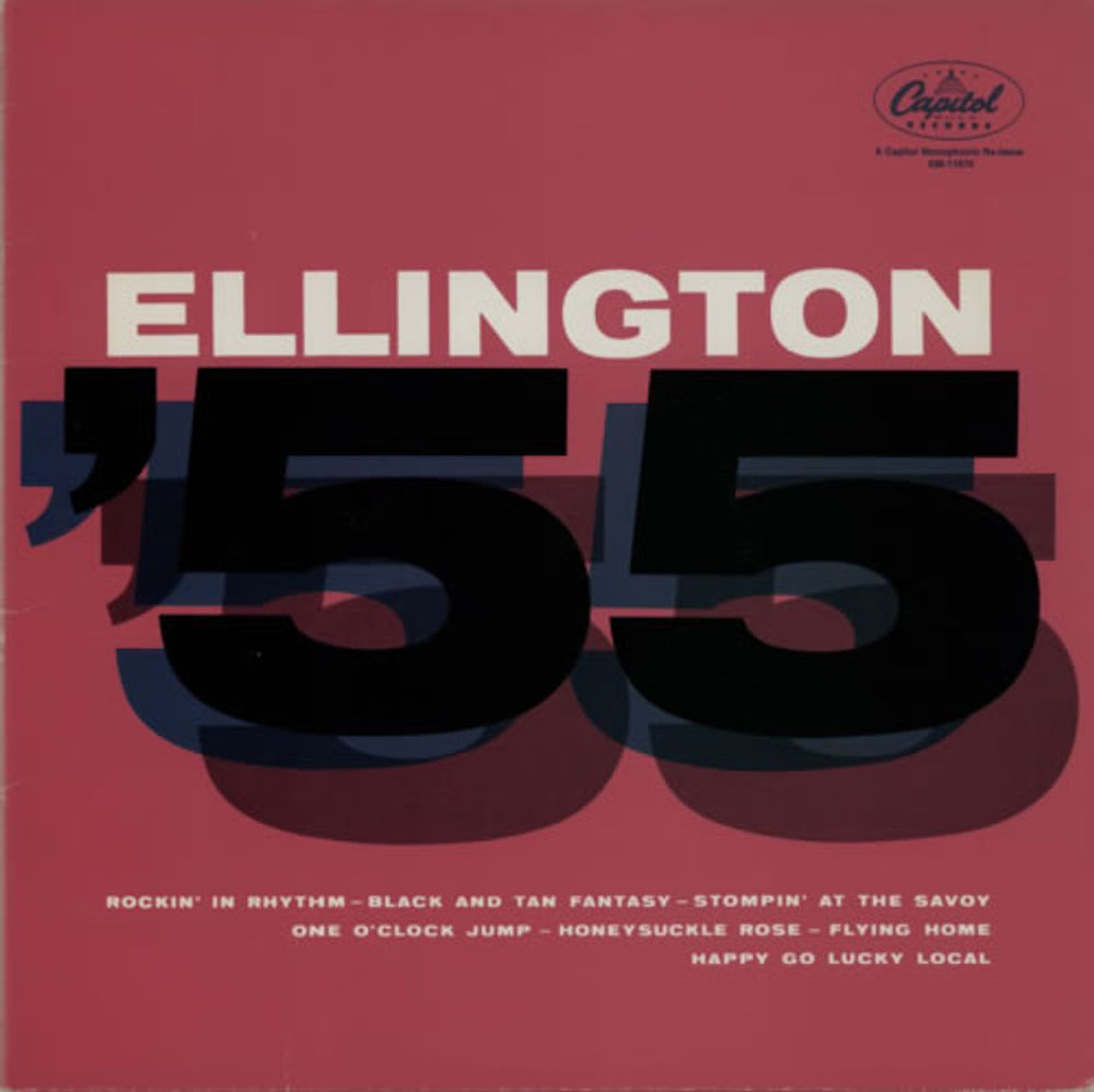 Duke Ellington Ellington '55 US vinyl LP album (LP record) SM-11674