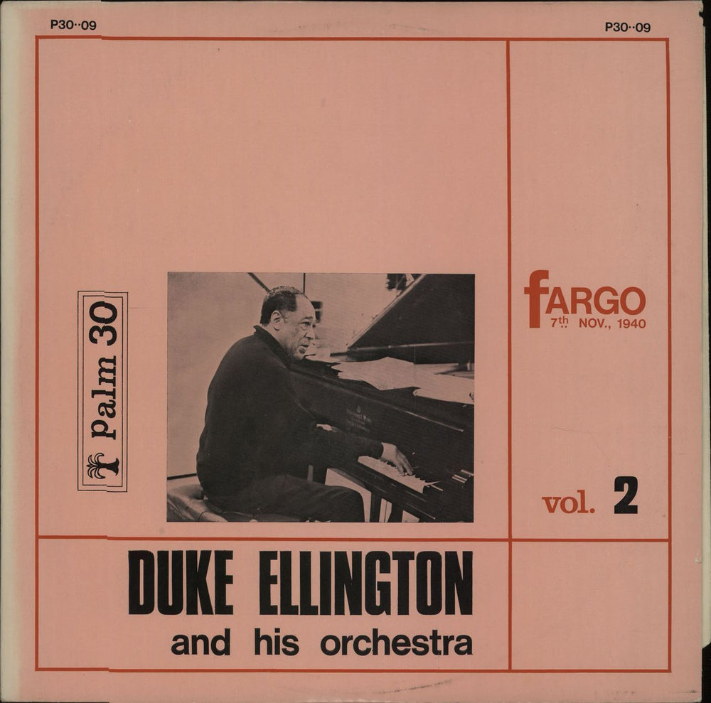 Duke Ellington Fargo 7th Nov, 1940 UK 3-LP vinyl record set (Triple LP Album) DA33LFA668649