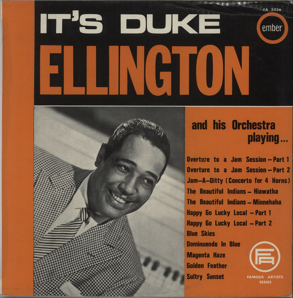 Duke Ellington It's Duke Ellington UK vinyl LP album (LP record) FA2036