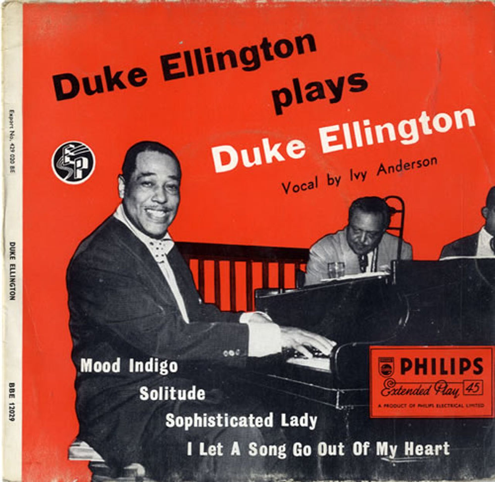 Duke Ellington Plays Duke Ellington UK 7" vinyl single (7 inch record / 45) BBE12029