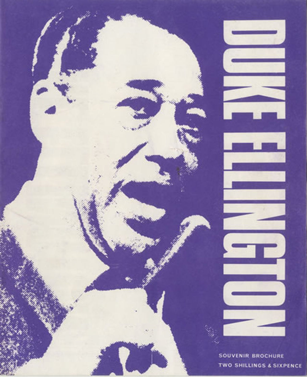 Duke Ellington Souvenir Brochure UK tour programme TOUR PROGRAMME