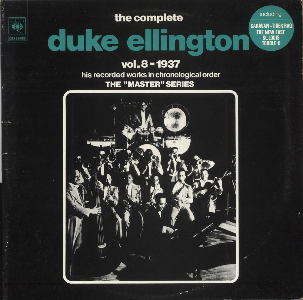 Duke Ellington The Complete Duke Ellington Vol. 8 1937 Dutch 2-LP vinyl record set (Double LP Album) CBS88185