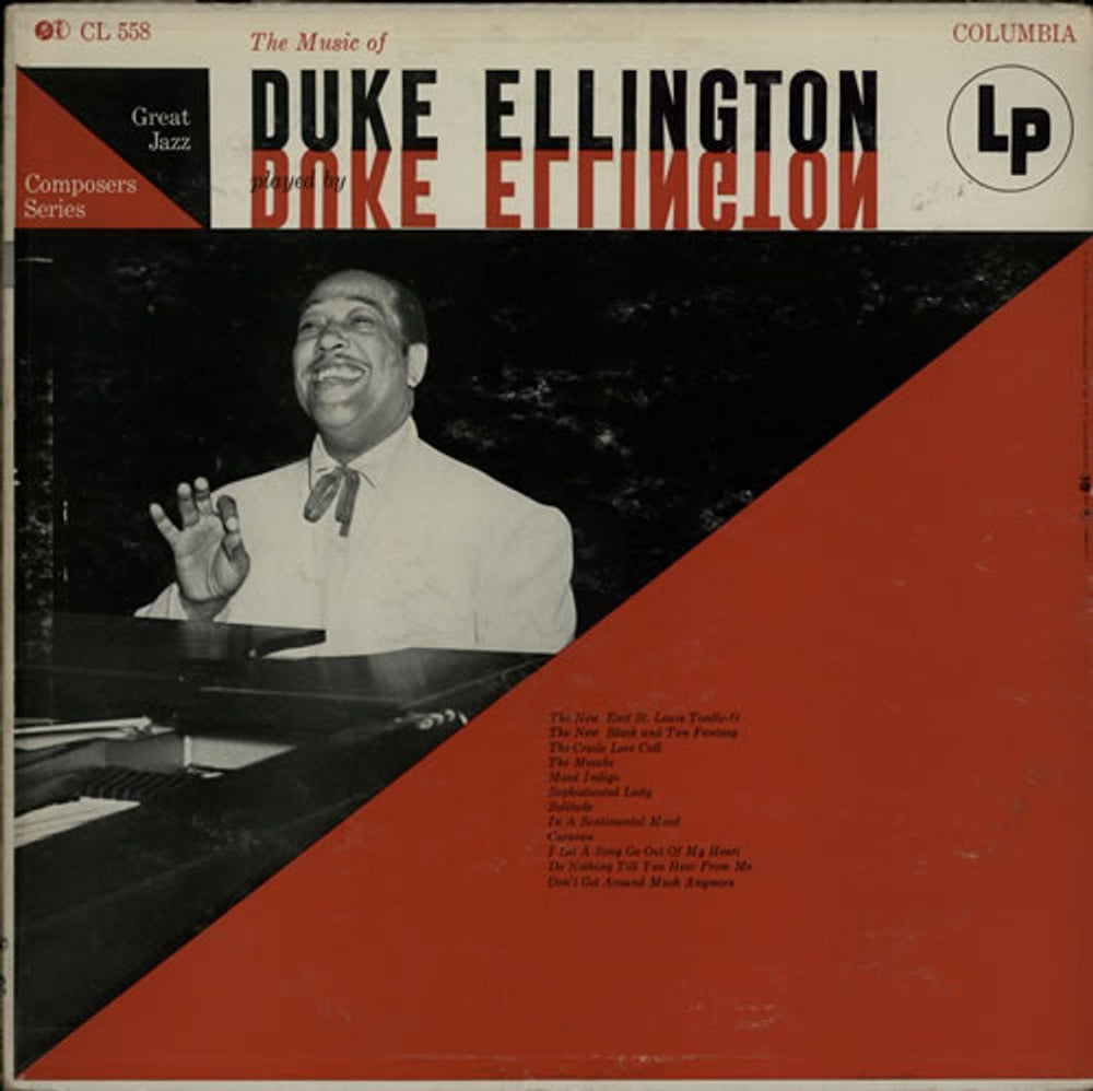 Duke Ellington The Music Of Duke Ellington US vinyl LP album (LP record) CL558