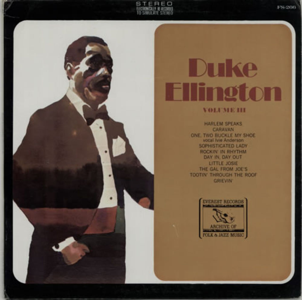 Duke Ellington Volume III US vinyl LP album (LP record) FS-266