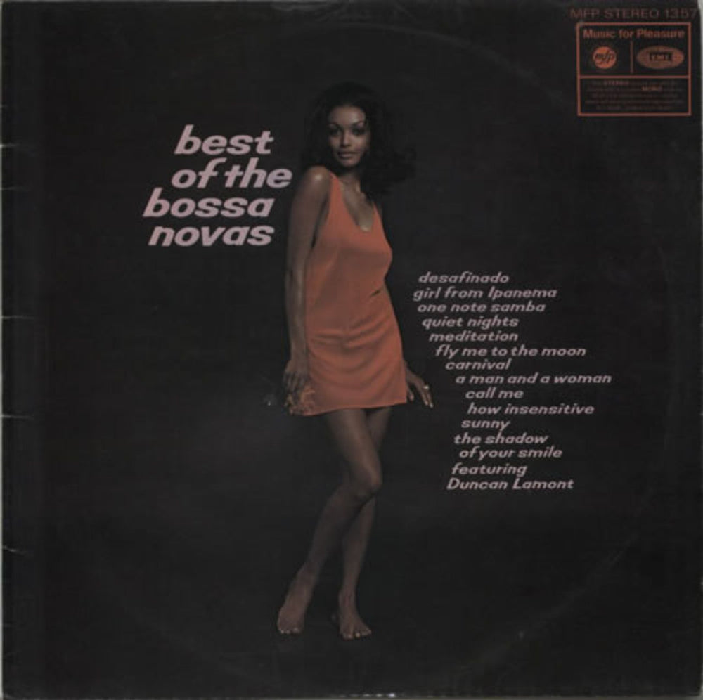 Duncan Lamont Best Of The Bossa Novas UK vinyl LP album (LP record) MFP1357