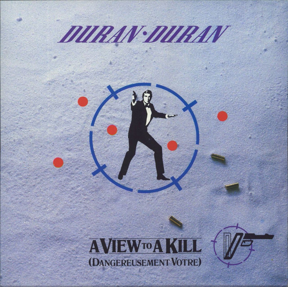 Duran Duran A View To A Kill (Dangereusement Votre) French 7" vinyl single (7 inch record / 45) 2006307