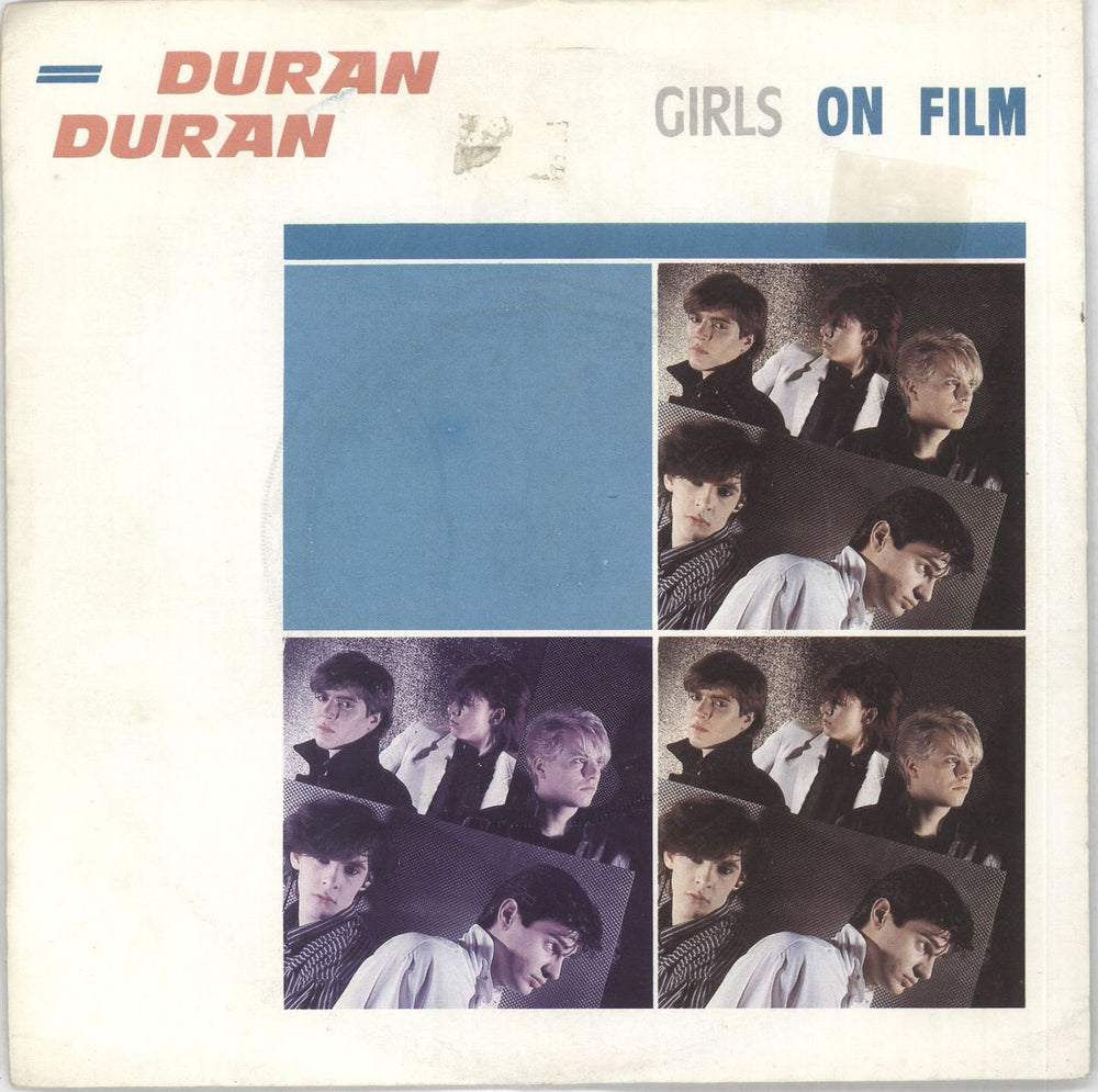 Duran Duran Girls On Film - 4pr - P/S UK 7" vinyl single (7 inch record / 45) EMI5206