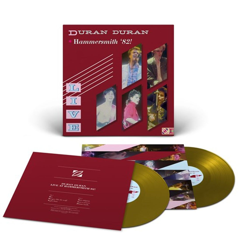 Duran Duran Hammersmith '82! - Gold Vinyl RSD Black Friday 2022 - Sealed UK 2-LP vinyl record set (Double LP Album) DDN2LHA802206