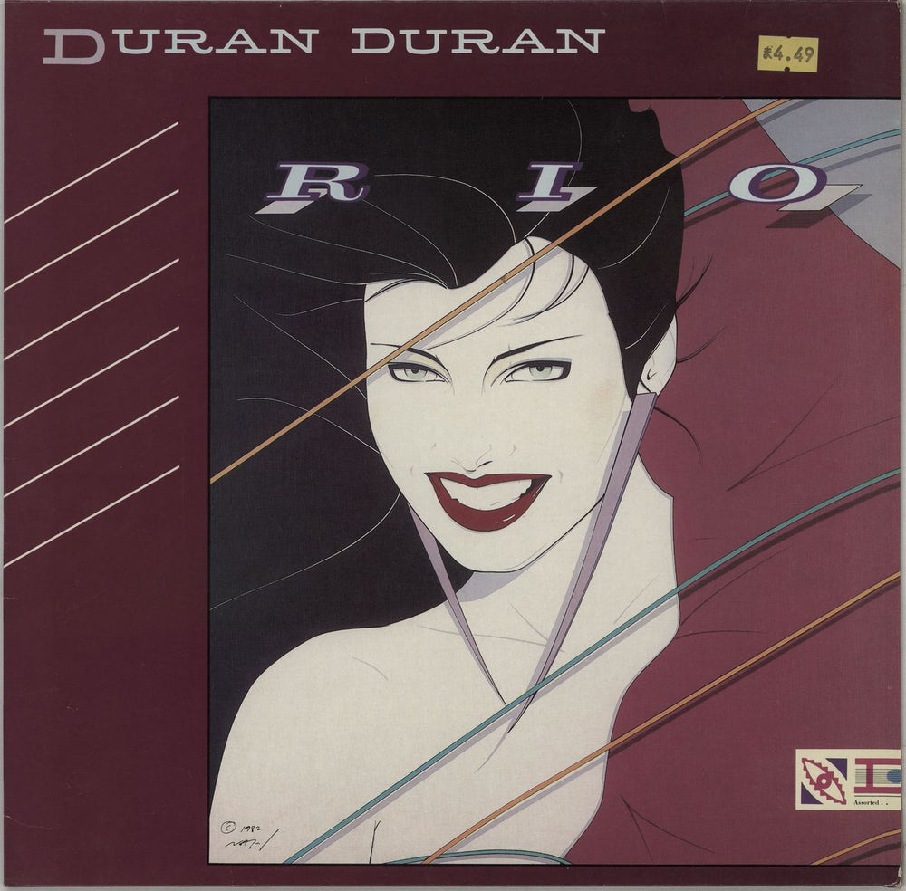 Duran Duran Rio German vinyl LP album (LP record) 1C064-64782