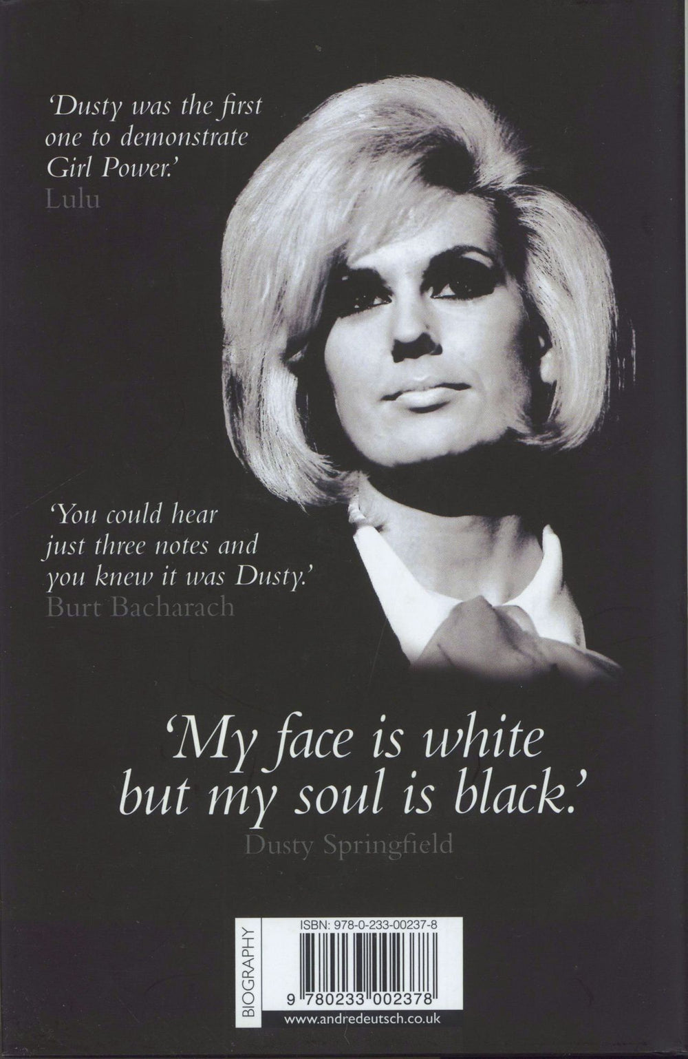 Dusty Springfield A Girl Called Dusty - Hardcover UK book 7321900135498