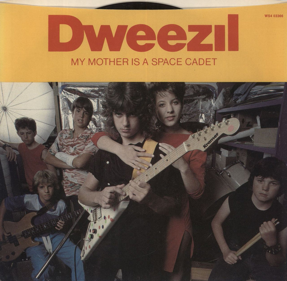 Dweezil Zappa My Mother Is A Space Cadet US 7" vinyl single (7 inch record / 45) WS403366