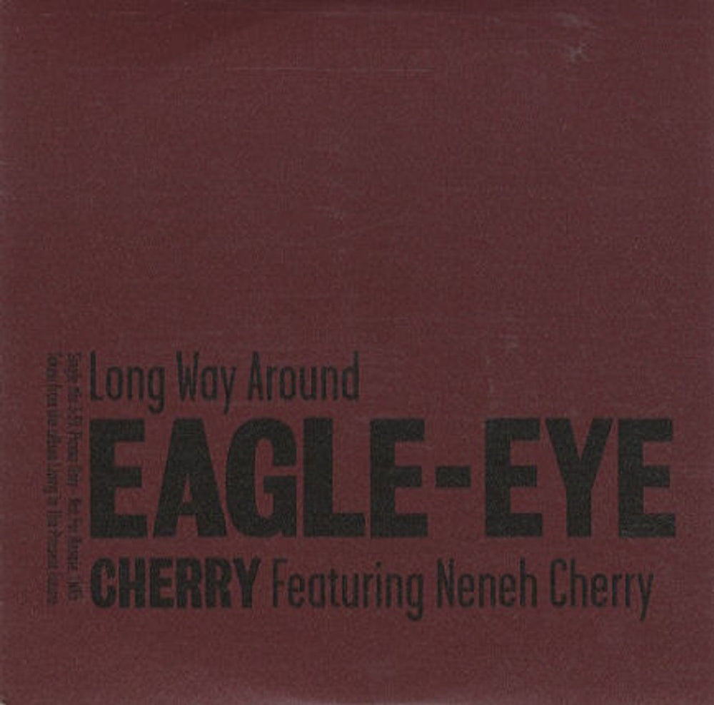 Eagle Eye Cherry Long Way Round UK Promo CD single (CD5 / 5") LWA5