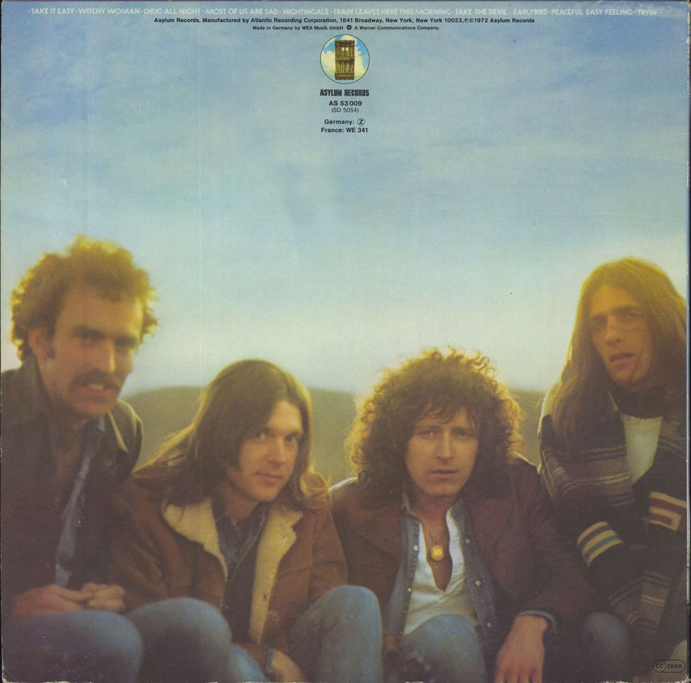 Eagles Eagles German vinyl LP album (LP record)