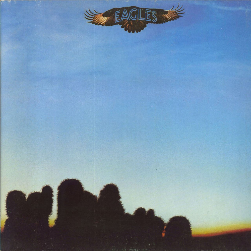 Eagles Eagles + inner UK vinyl LP album (LP record) SYTC101