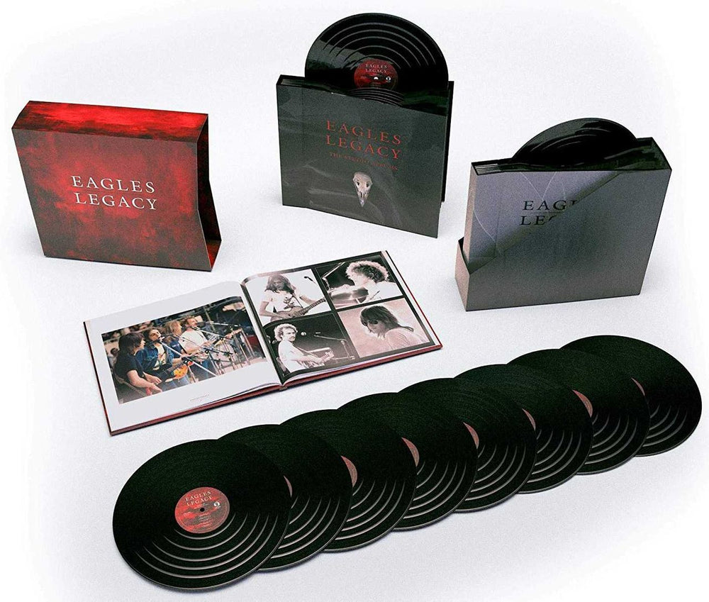 Eagles Legacy - Super Deluxe 15-LP Box Set - Sealed UK Vinyl Box Set EAGVXLE741396