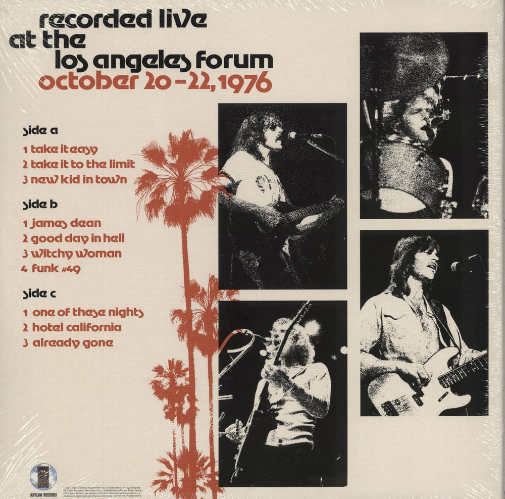 Eagles Live At The Forum '76 - Sealed UK 2-LP vinyl record set (Double LP Album) 603497842698