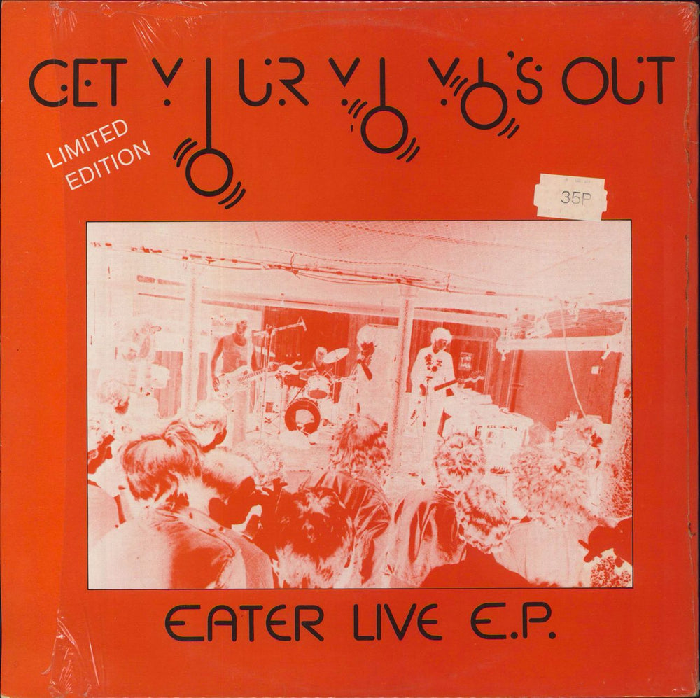 Eater Get Your Yo Yo's Out - White Vinyl UK 12" vinyl single (12 inch record / Maxi-single) TLR007