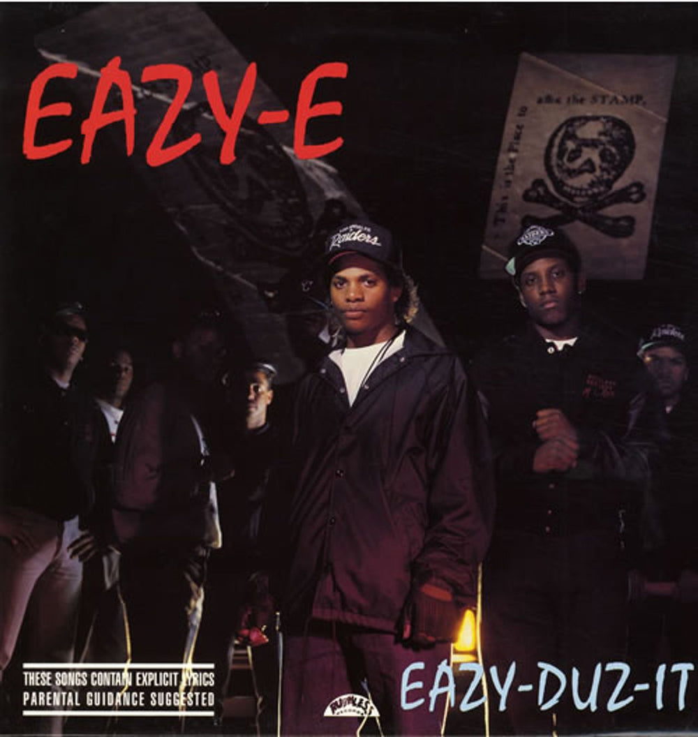 Eazy-E Eazy-Duz-It UK vinyl LP album (LP record) BRLP535