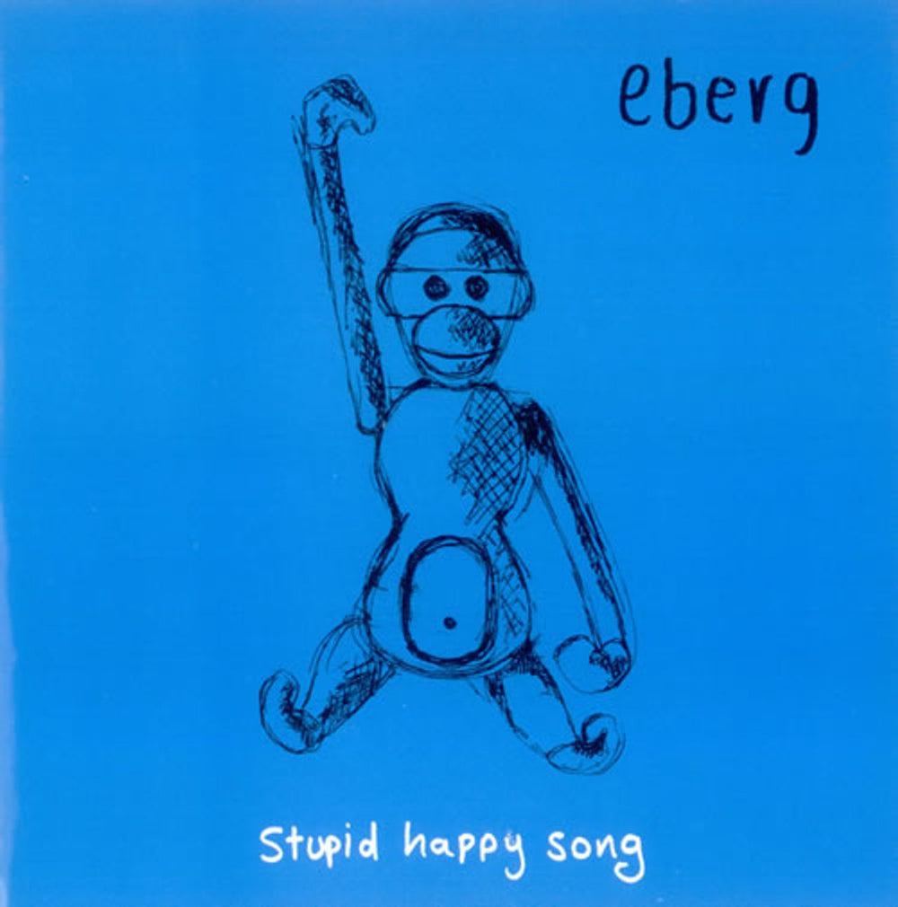 Eberg Stupid Happy Song UK 7" vinyl single (7 inch record / 45) RRSV127