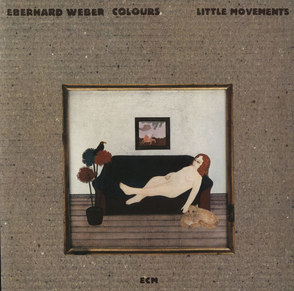 Eberhard Weber Little Movements - Fully Autographed German vinyl LP album (LP record) ECM1186