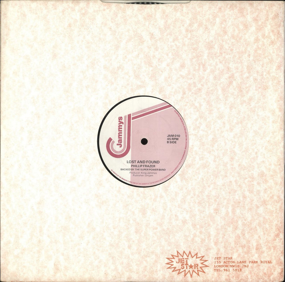 Eccleton Jarrett Rock Them One By One UK 12" vinyl single (12 inch record / Maxi-single)