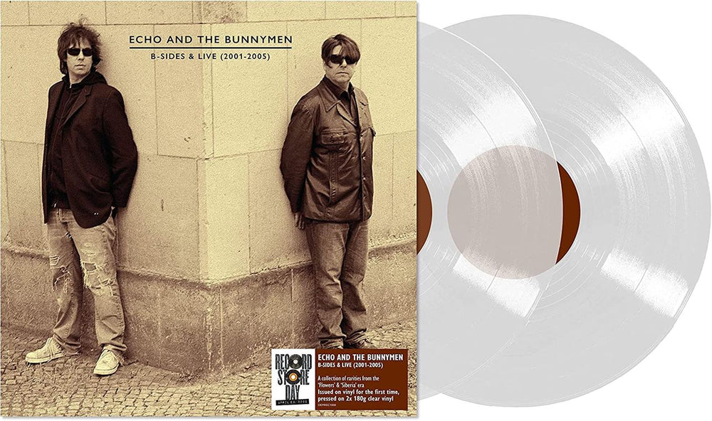 Echo & The Bunnymen B-Sides & Live 2001-2005 - Clear Vinyl - RSD 2022 - Sealed UK 2-LP vinyl record set (Double LP Album) DEMREC1000