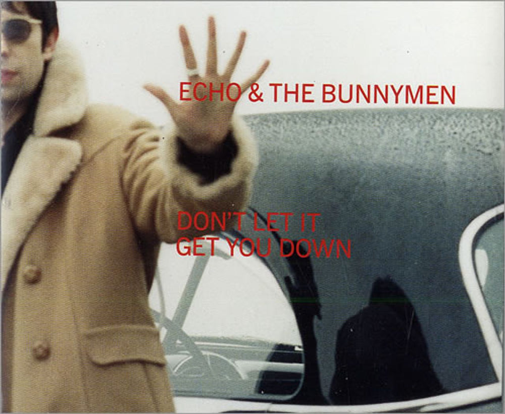 Echo & The Bunnymen Don't Let It Get You Down UK 2-CD single set (Double CD single) ECH2SDO142826