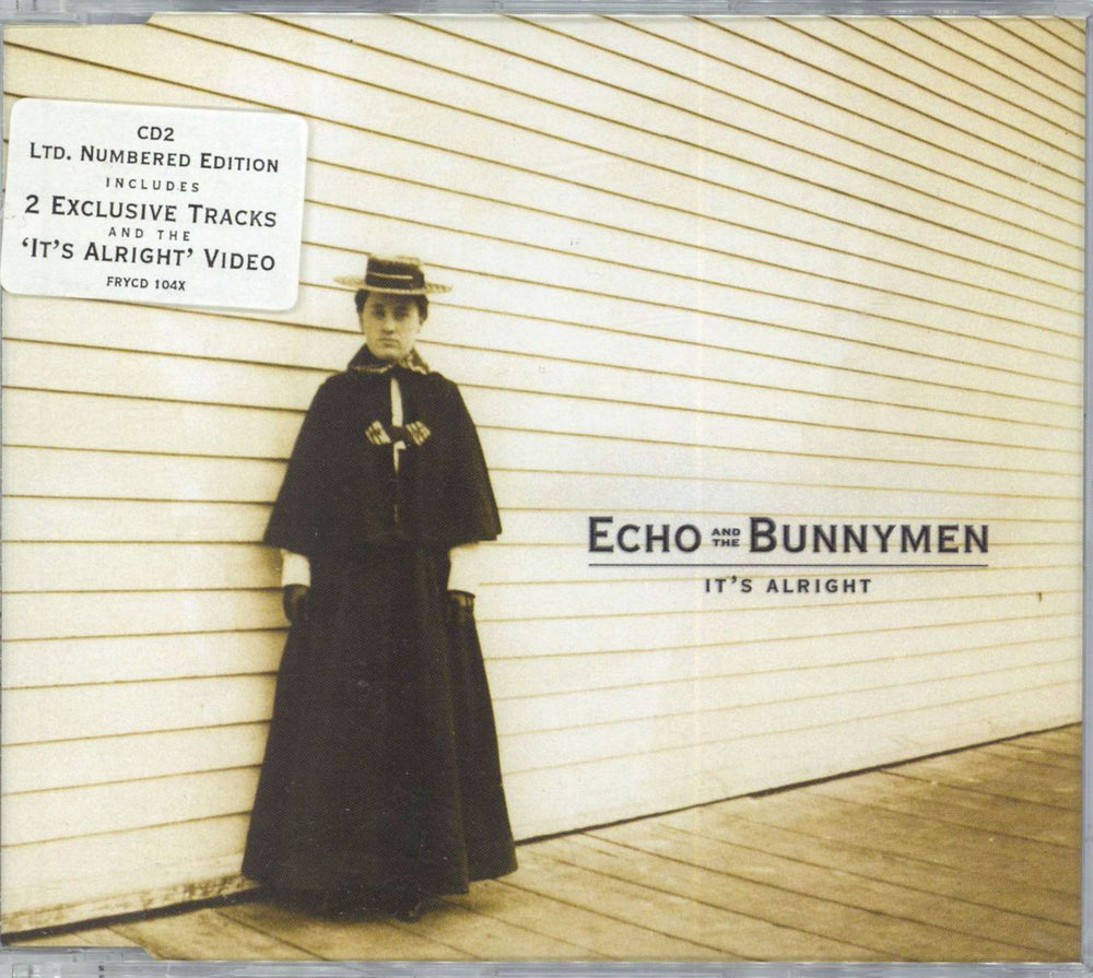 Echo & The Bunnymen It's Alright UK 2-CD single set (Double CD single) 711297550405