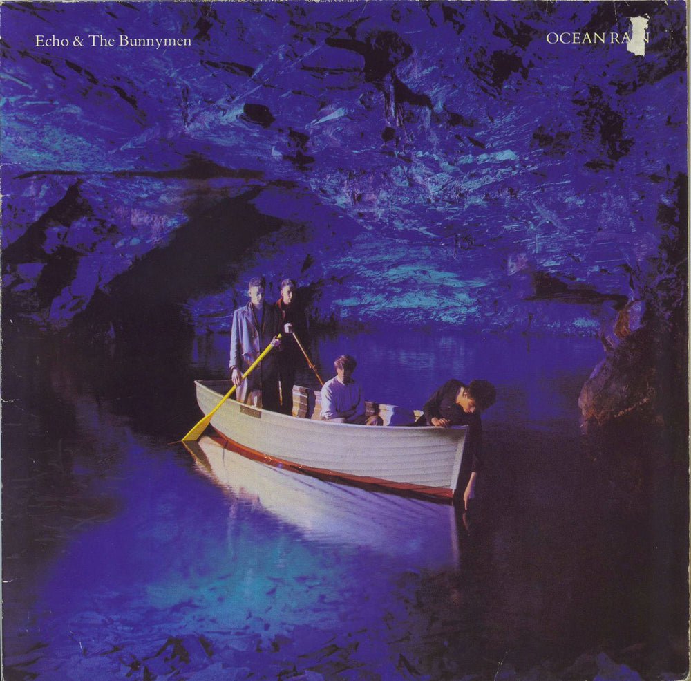 Echo & The Bunnymen Ocean Rain - VG UK vinyl LP album (LP record) KODE8