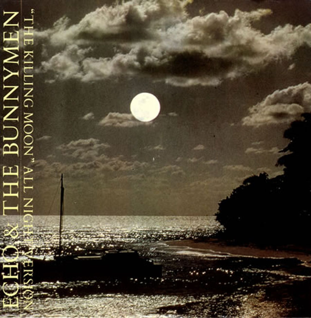 Echo & The Bunnymen The Killing Moon - All Night Version - P/s UK 12" vinyl single (12 inch record / Maxi-single) KOW32T